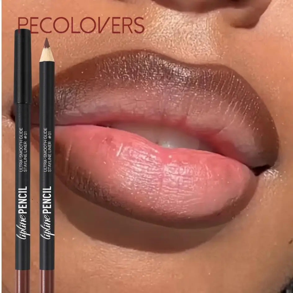 Long-Lasting Matte Lip Liner,Sweat-Resistant Smudge-Free,  Durable & , Smooth Lipliner,For Makeup Newbies & Enthusiasts