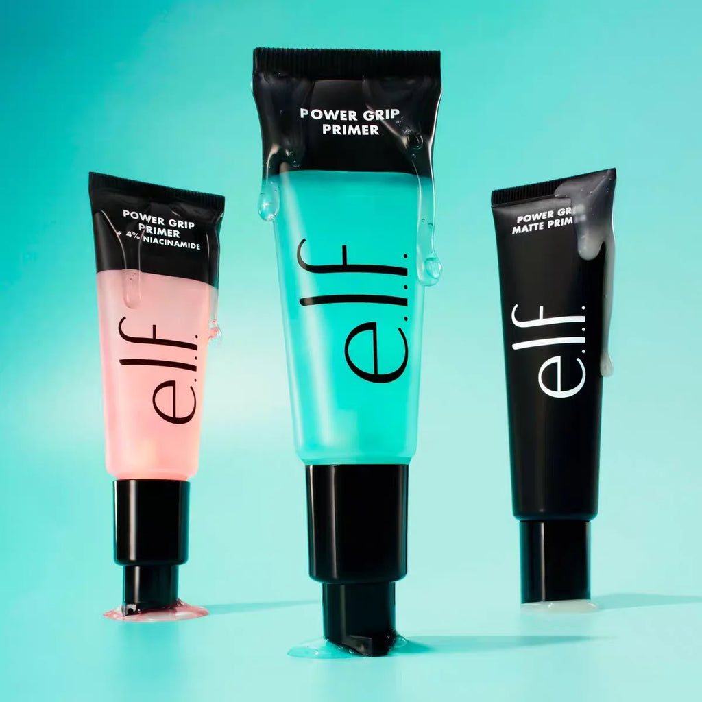 Base de maquillage hydratante en gel Elf, crème de base pour le visage, raffermissante, longue tenue, améliore la texture du maquillage