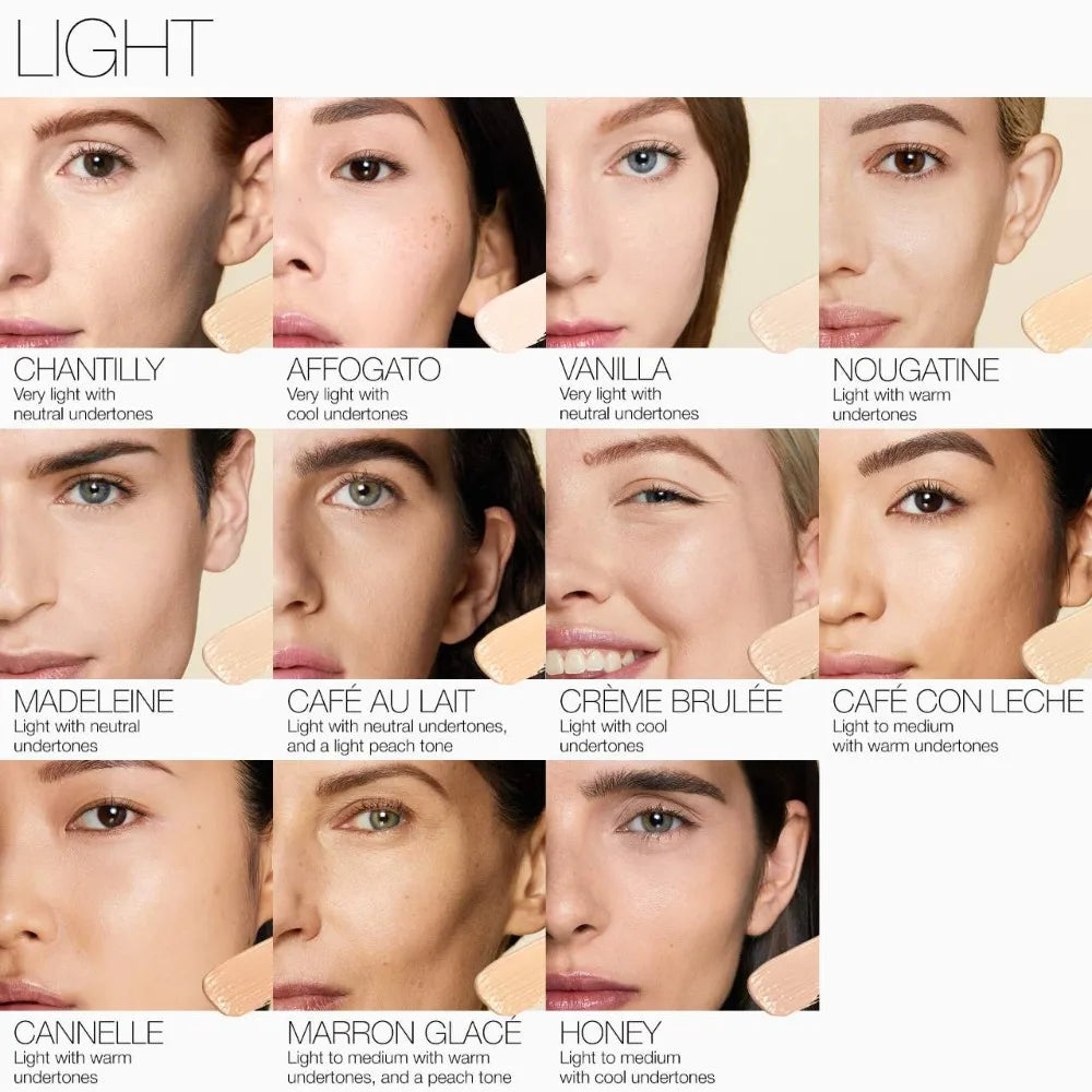 NARS Concealer 24H Long Lasting Moisturizing Anti-darkening Full Coverage Covers Dark Circles & Acne Marks Fit All Skin Tones