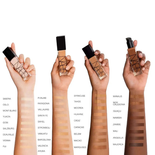 NARS Foundation Make-Up Control Oil Skin Soft Mist Concealer Natural Fit Liquid Radiant Longwear Full Coverage Foundation