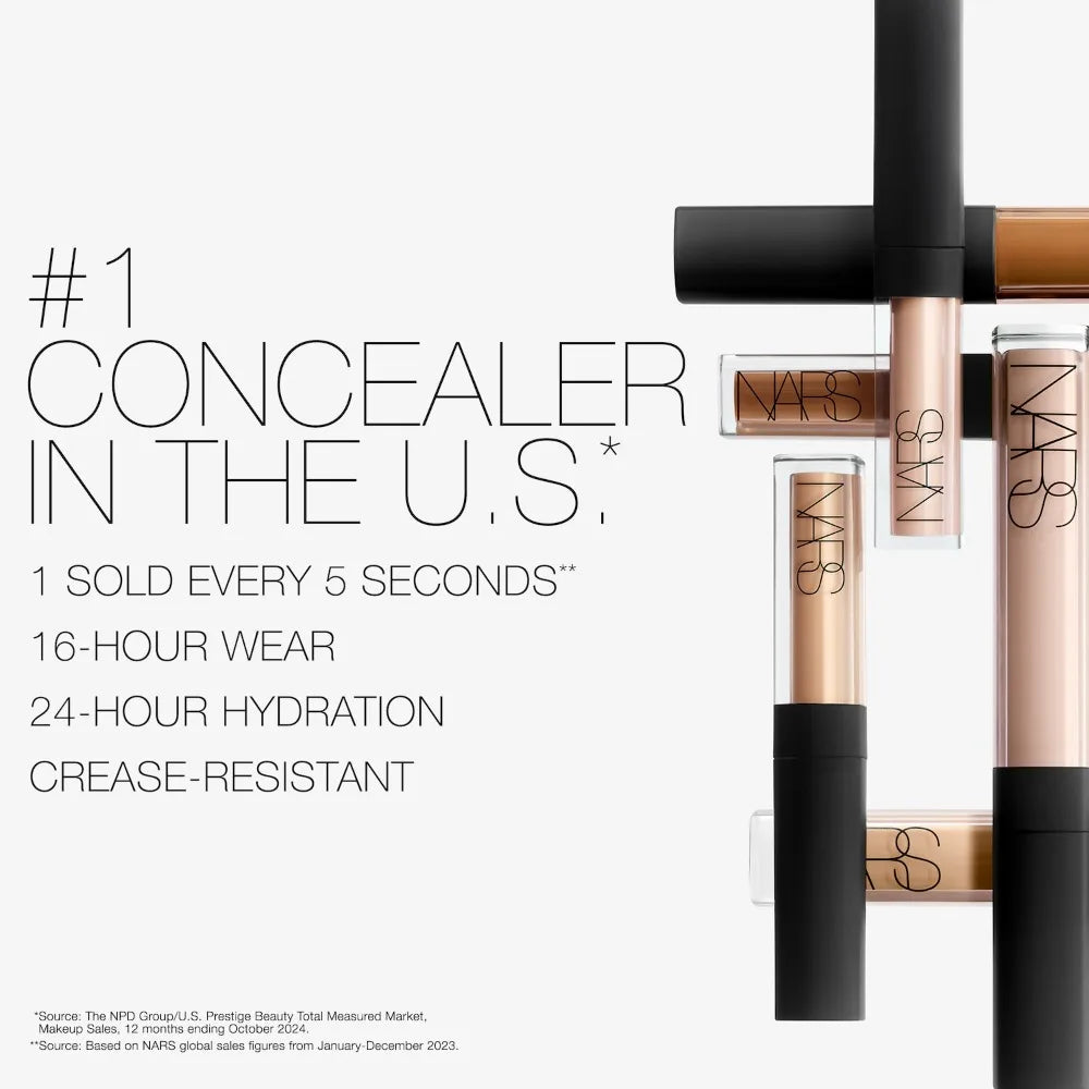 NARS Concealer 24H Long Lasting Moisturizing Anti-darkening Full Coverage Covers Dark Circles & Acne Marks Fit All Skin Tones